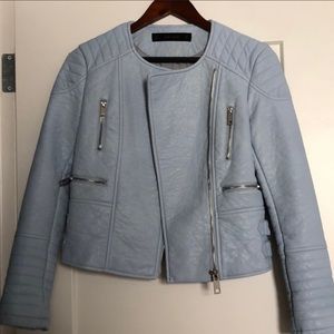 Zara Leather Jacket (Moto)